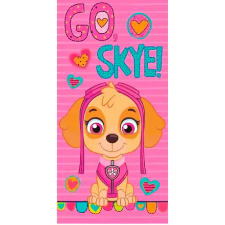 Paw Patrol Go Skye Microfaser Strandtuch Produktfoto