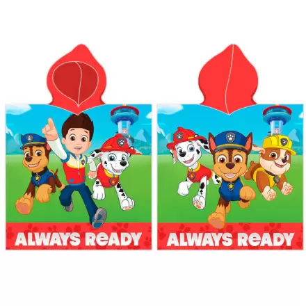 Paw Patrol Microfaser Poncho Handtuch Produktfoto