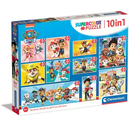 Paw Patrol Puzzle 18+30+48+60St termékfotója