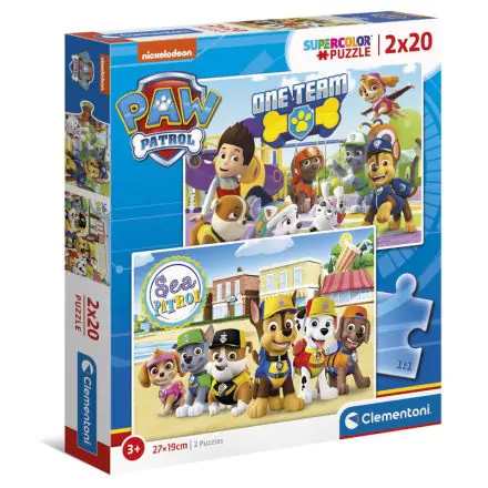 Paw Patrol Puzzle 2x20-teilig termékfotója