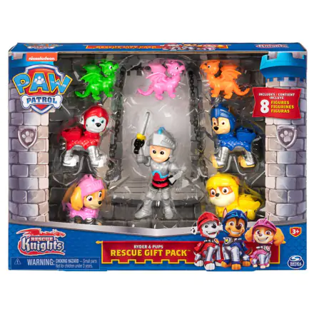 Paw Patrol Rescue Knights blister 8 Figuren Produktfoto
