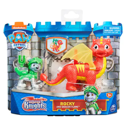 Paw Patrol Rescue Knights Rocky Figur Produktfoto