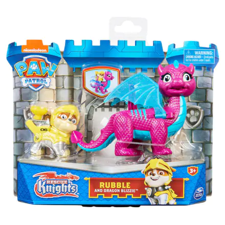 Paw Patrol Rescue Knights Rubble Figur Produktfoto