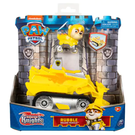 Paw Patrol Rescue Knights Rubble Fahrzeug Produktfoto