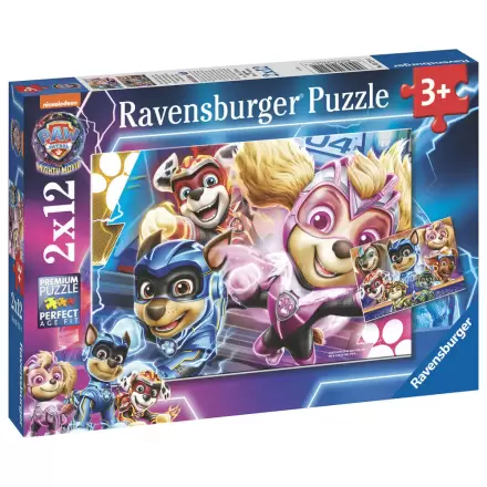 Paw Patrol The mighty movie puzzle 2x12St Produktfoto