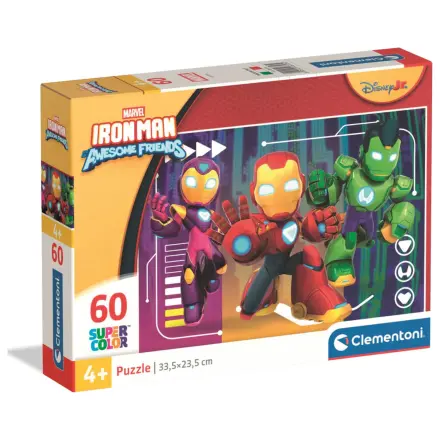 Iron Man and His Super Team Ready 60-teiliges Puzzle Produktfoto