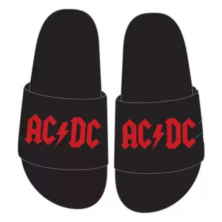 AC/DC Hausschuhe Logo  Größe M termékfotója