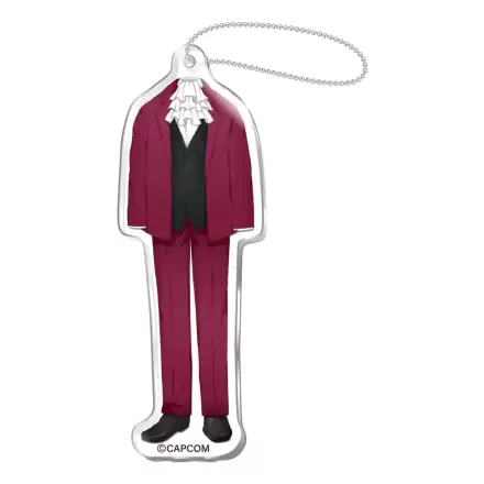 Ace Attorney Acryl-Schlüsselanhänger Phoenix Miles Edgeworth 6 cm termékfotója