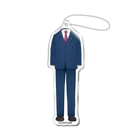 Ace Attorney Acryl-Schlüsselanhänger Phoenix Wright Equipment 6 cm Produktfoto