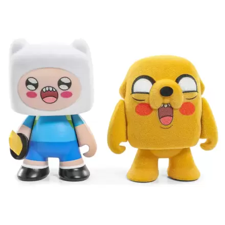 Adventure Time Mini-Figuren 2er-Pack Finn & Jake Flocked 7 cm Produktfoto