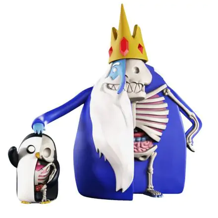 Adventure Time XXRAY PLUS Figuren Doppelpack Ice King & Gunter 11-21 cm Produktfoto