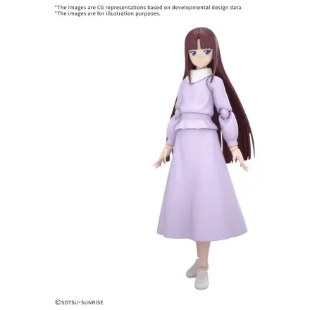 After War Gundam X Tiffa Adill Modellbausatz Figur-rise Standard Produktfoto