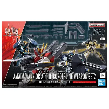 AMAIM - HG 1/72 AMAIM Warrior at the Borderline Waffen-Set 2 - Modellbausatz Produktfoto