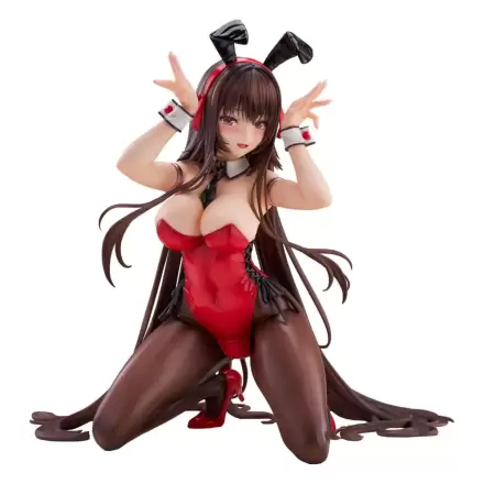 Amakano 2+ PVC-Statue 1/4 Yuuhi Kurohime Bunny Suit Ver. 32 cm Produktfoto