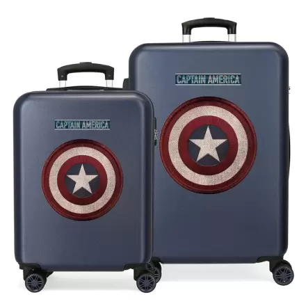 Marvel Captain America ABS 2-er Pack Trolley Koffers termékfotója