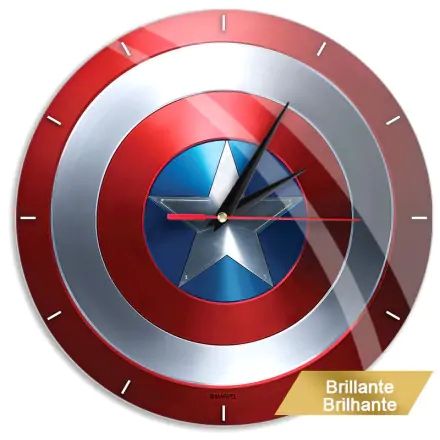 Marvel Captain America Wanduhr termékfotója