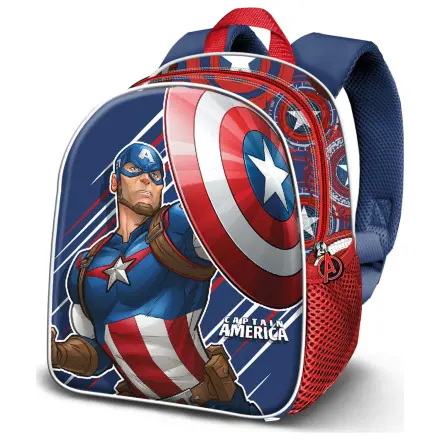 Marvel Captain America Erster 3D Rucksack 31cm Produktfoto