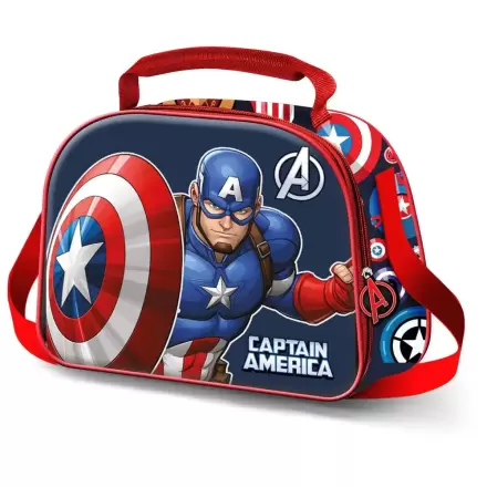 Marvel Captain America Patriot 3D Lunchtasche termékfotója