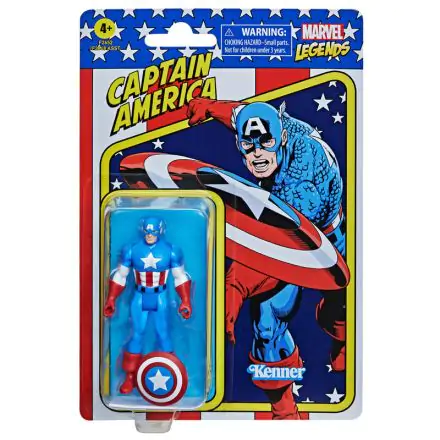 Marvel Legends Retro Collection Action Figur 2022 Captain America 10 cm termékfotója