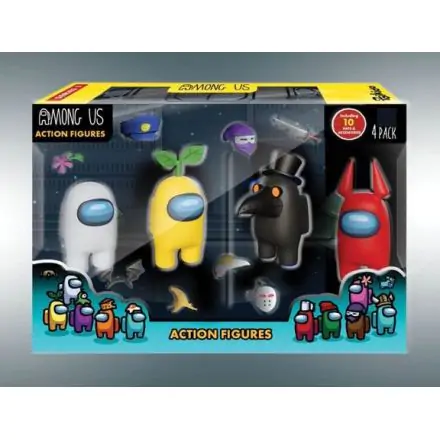 Among Us Actionfiguren 4er-Pack Crewmates 12 cm Produktfoto