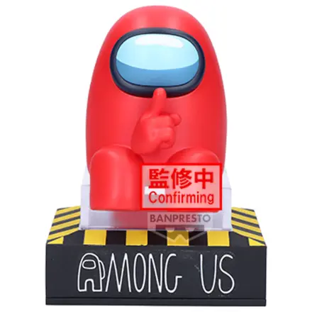 Among Us Monitor Aufsatz vol.1 Red Figur 10cm Produktfoto