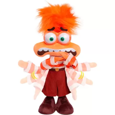Englische Version Disney Pixar Inside Out 2 Anxiety interaktive Plüschfigur 35cm Produktfoto