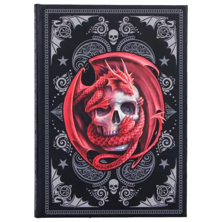 Anne Stokes Notizbuch Skull Embrace A5 Produktfoto