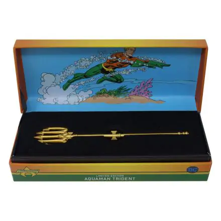 Aquaman Replik Miniature Trident (vergoldet) Produktfoto