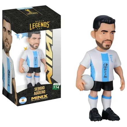 ARGENTINA Agüero Figur Minix World Legends Cup 12cm Produktfoto