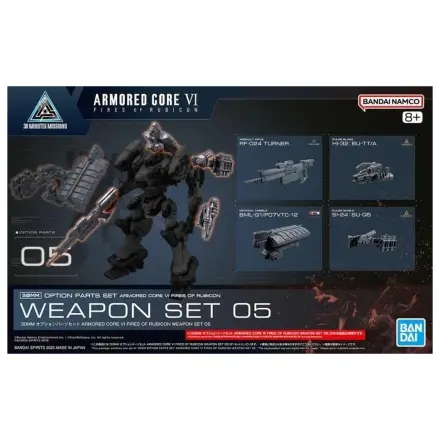 Armored Core VI Weapon Set 05 Modellbausatz Zubehör Produktfoto