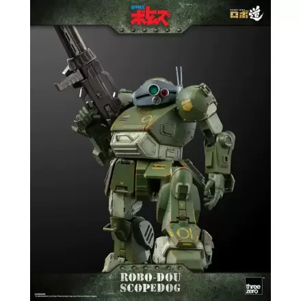 Armored Trooper Votoms Robo-Dou Actionfigur Scopedog 15 cm Produktfoto