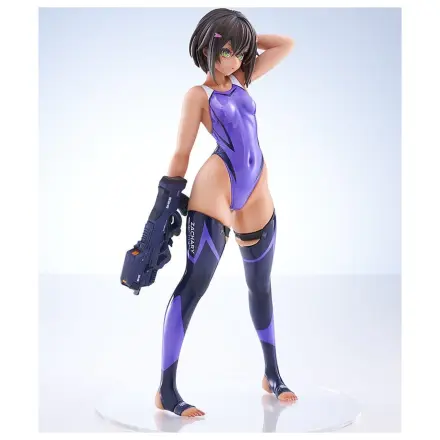 Arms Note PVC Figur 1/7 Buchou-chan of the Swimming Club Purple Swimsuit Ver. 22 cm Produktfoto