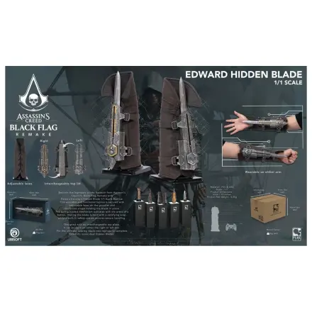 Assassin's Creed Replik 1/1 Edward versteckte Klinge Produktfoto