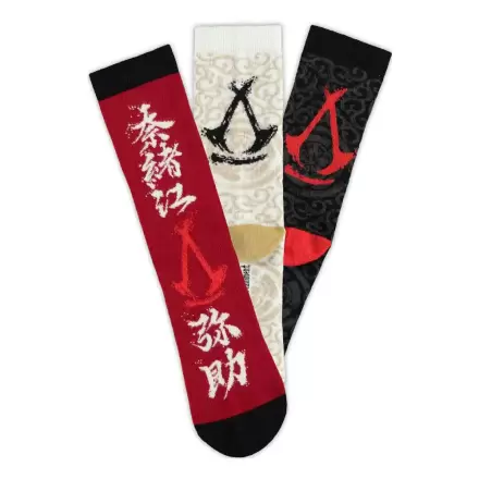 Assassin´s Creed Shadows Socken 3er-Pack Crew 39-42 termékfotója