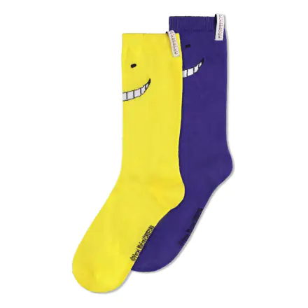 Assassination Classroom Socken 2er-Pack Koro-Sensei 39-42 termékfotója