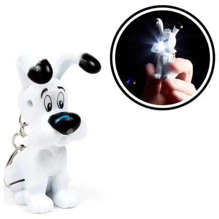 Asterix Dogmatix 3D Licht Schlüsselanhänger Produktfoto