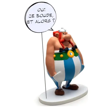 Asterix & Obelix Obelix Oui Je Boude? Neue Edition Statue 19 Zentimeter Produktfoto