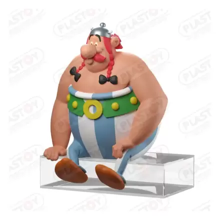 Asterix Figur Obelix sitzend 13,5 cm Produktfoto