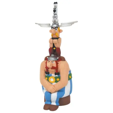 Asterix Harz Statue Totem Asterix, Obelix & Dogmatix 40 cm Produktfoto