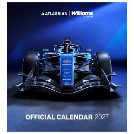 Atlassian Williams F1 Team Offizieller Kalender 2027 30 x 30 cm Produktfoto