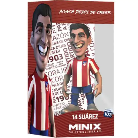 Atletico de Madrid Luis Suarez Minix Figur 12cm Produktfoto