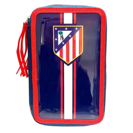 Atletico de Madrid dreifaches Federmäppchen Produktfoto