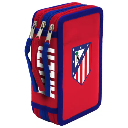 Atletico de Madrid dreifach Federmäppchen Produktfoto