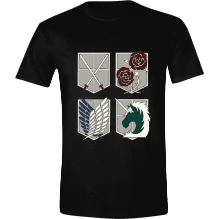 Attack On Titan Emblems T-shirt Produktfoto