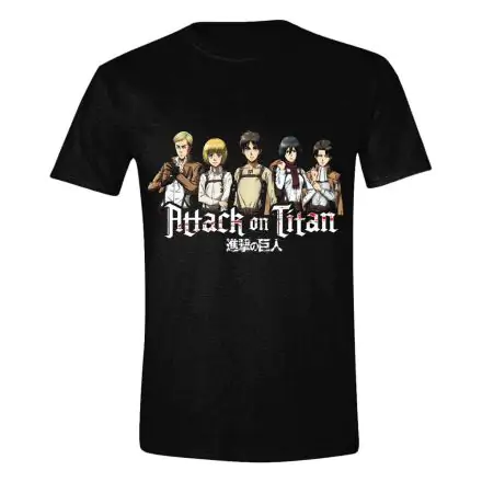 Attack On Titan Line Up T-shirt Produktfoto