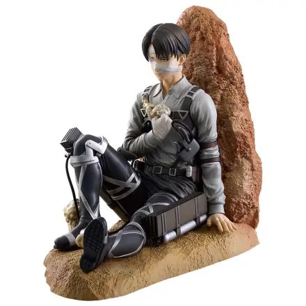 Attack on Titan Mega Impact Levi Battle of Heaven and Earth Ichibansho Figur 11cm Produktfoto