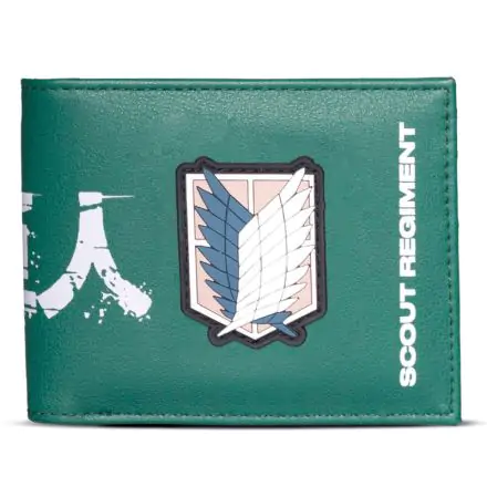 Attack on Titan Bifold Geldbeutel Graphic Patch termékfotója