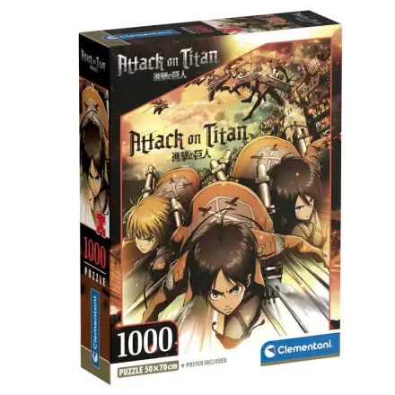 Attack on Titan Puzzle 1000St termékfotója