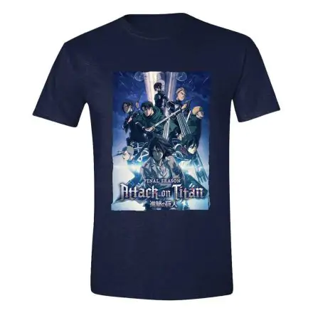Attack On Titan Season Poster T-shirt Produktfoto