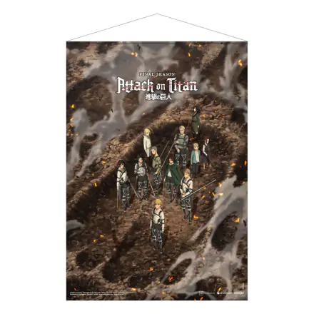 Attack on Titan: The Final Season Wandrolle Following the Rumbling 50 x 70 cm termékfotója